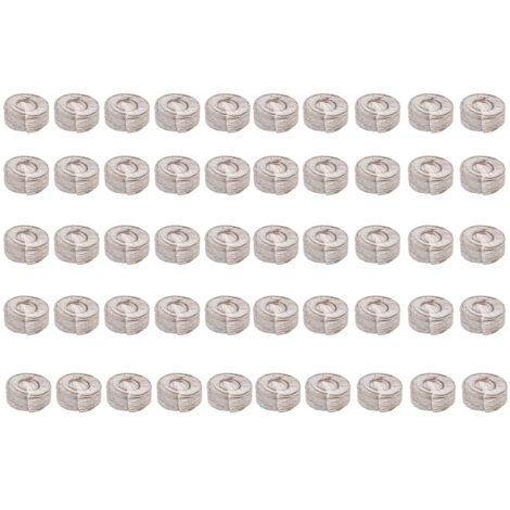 50Pcs Compressed Peat Block Cultivation and Nursery Nutrient Block Soil for Plant Flower VegetablesΦ35 X 10 mm (1/5)