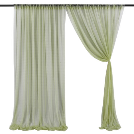 1 Pcs Wedding Party Props Veil Background Decoration Background Cloth (1/5)