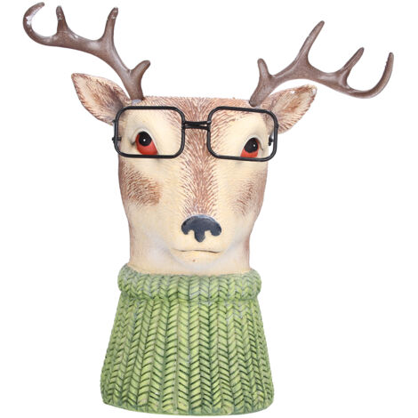 Animal Vase Decoration Innovative Resin Vase Ornament for Gardening Home Office BedroomF668985 (1/5)
