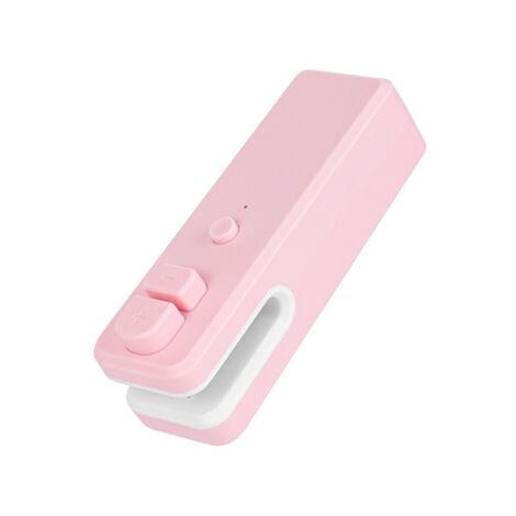 Mini Bag Sealer Rechargeable Heat Sealer Food Bag Sealer for Food Storage Portable 2 in 1 Sealer and Cutter for Plastic Bags (1/5)