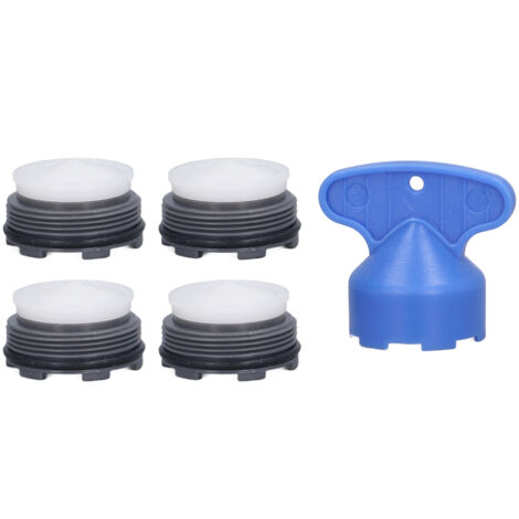 Faucet Aerators Inserted M24mm Faucet Aerators Replacement Parts with Spanner for Bathroom Kitchen Male Thread (1/5)