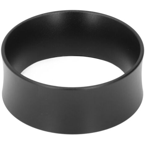 58mm Coffee Dosing Rings Prevent Flying Aluminium Alloy Coffee Powder Rings for Coffee Machine Black (1/5)