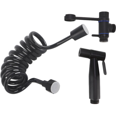 Handheld Toilet Sprayer Full Pressure Stainless Steel Leakproof Bidet Sprayer for Bathroom (1/5)