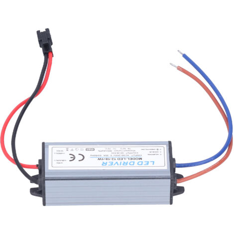 12‑18X1W 300mA LED Driver AC95‑265V/DC36‑63V Waterproof LED Power Driver for LED Light Strips (1/5)