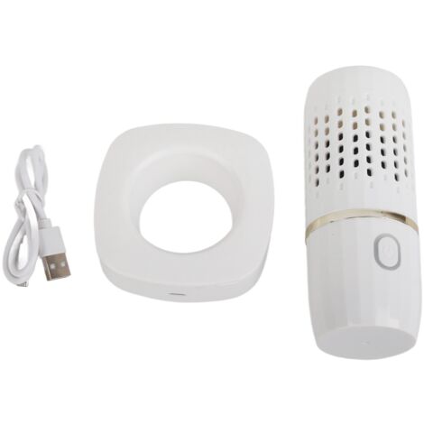 Vegetable Washing Machine Multifunction Wireless USB Charging Auto Capsule Fruit Purifier for Kitchen White (1/5)