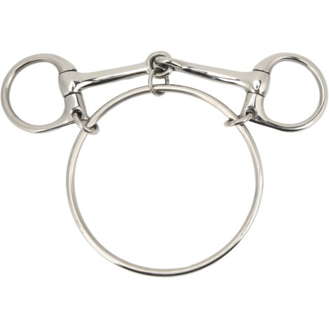 125mm Stainless Steel Horse Mouth Bit 5 Inch Horse Bits Outdoor Training Loose Ring