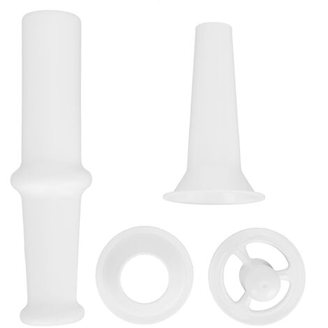 Food Pusher Sausage Filling Nozzle Kubbe Attachment for 7 Meat Grinder Universal