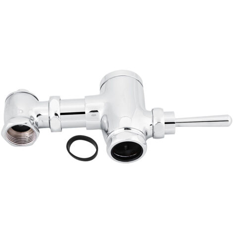 Durable Manual Flush Valve Office Hotel Bathroom Toilet Hand Pressing Flushing Tool (1/5)