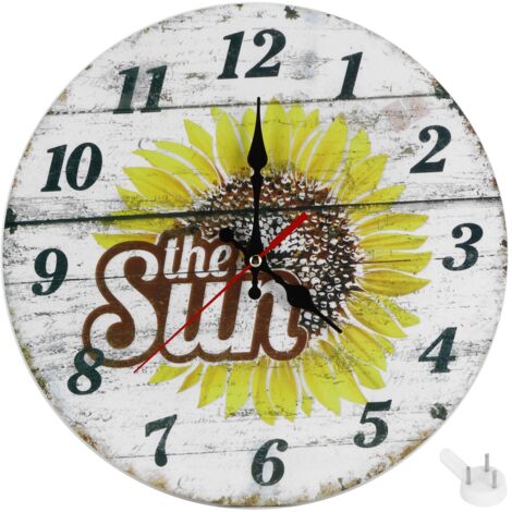 30cm European Style Retro Wall Clock Home Decoration Living Room Wall Hanging ClockStyle 1 (1/5)