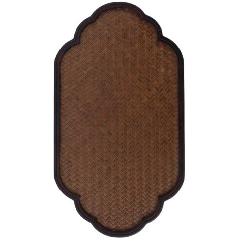 Mat Surface Bamboo Small Tea Tray Tea Plate for Teawares Teaset Saucers Tea CeremonyClouds (1/5)