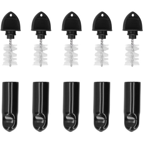 5Pcs Beer Tap Brush 5Pcs Draft Beer Faucet Cap Set Accessories for Home Bar Use (1/5)