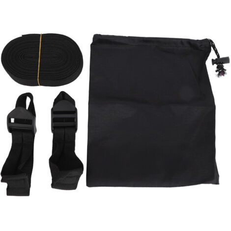 Windproof Tent Pole Fix Buckle Firm Fixation Lightweight Canopy Pole Fixing Strap With Storage Bag for Outdoor Camping (1/5)