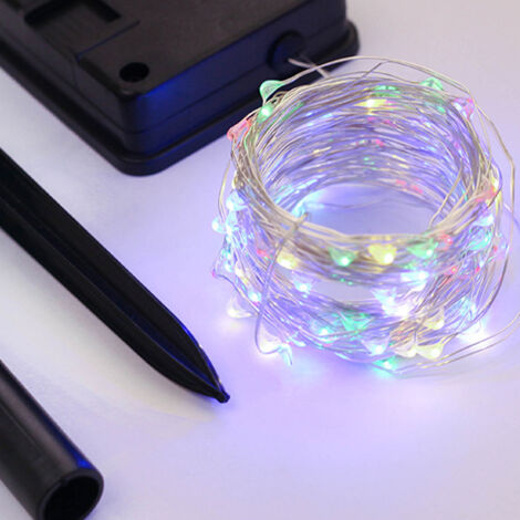 Solar Powered String Lights Fairy String Light for Outdoor Wedding Party Seasonal Decorations (1/5)