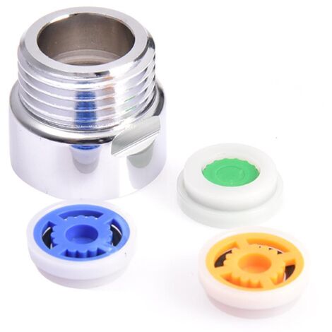 Shower Flow Limiter with 1/2 Thread Diameter Shower Water Saving for Shower Head Power Reduction Limiter for Kitchen Bathroom (1/5)