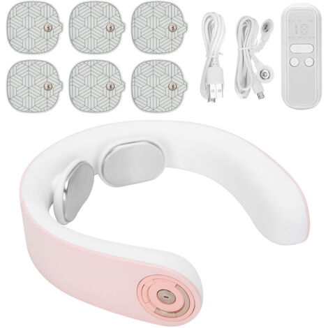 Pulse Neck Massager 15 Levels Adjustable 42℃ Constant Temperature Intelligent Massage Instrument