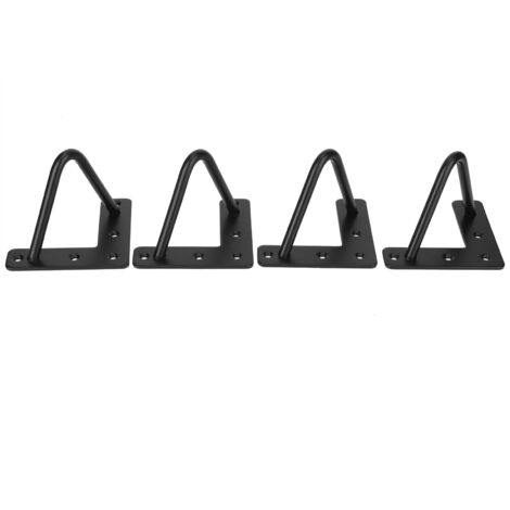 4Pcs Wrought Iron Table Leg U-Shaped Desk Support Legs Furniture Hardware AccessoriesS (1/5)