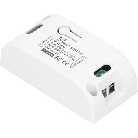 KR2201W‑4 APP Wireless Remote Control 433Mhz Wifi Timing Switch Controller for Light 90‑250V (1/5)