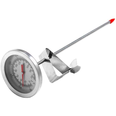 Stainless Steel Frying Oil Thermometer Fryer Fries Fried Chicken Barbecue Thermometer Gauge (1/5)