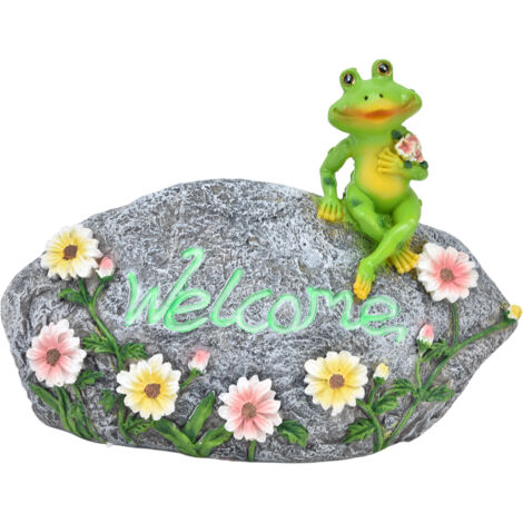 Frogs Sculpture Durable Waterproof Resin Highly Fine Loveliness Animal Ornaments for Living Room Decoration (1/5)