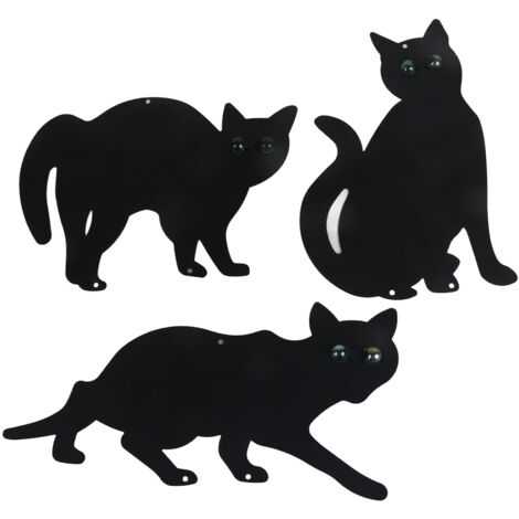 3 x Mental Scarers Cats Stop Pest Control Get Rid Pests Garden Scarer (1/5)