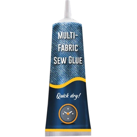 Secure Stitch Liquid Sewing Solution Kit Quick Bonding Fast Dry Stitchless Fabric Sewing Glue (1/5)