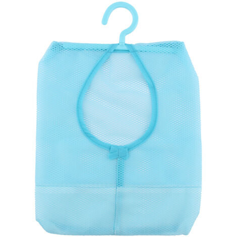 Kitchen Bathroom Hanging Storage Clothespin Mesh Bag Organizer Hanger Hook (1/5)