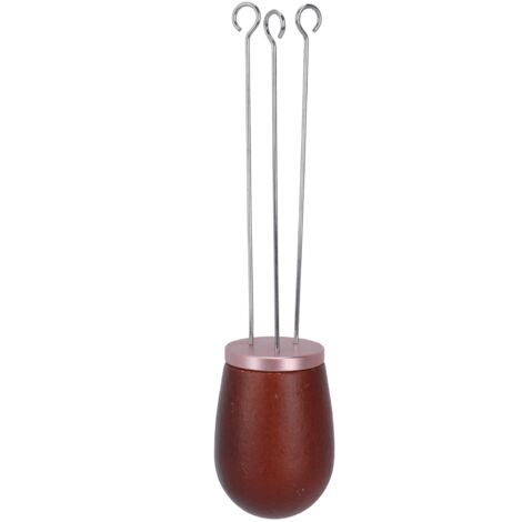 Needle Type Coffee Wooden Powder Dispenser Coffee Stirrer with Handle for Stiring CoffeeRose Gold (1/5)