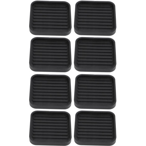 8 PCS Anti Vibration Pads Non Slip Rubber Mat Bed Risers for Refrigerator Washing Machine Sofa Cabinet (1/5)