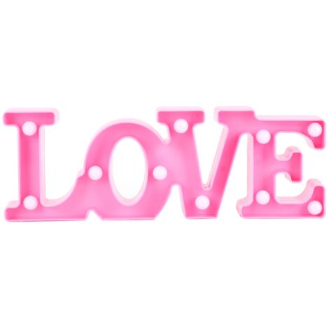 LED Night Light Innovative Ambient Lighting for Marriage Proposal Confession AnniversaryPink (1/5)