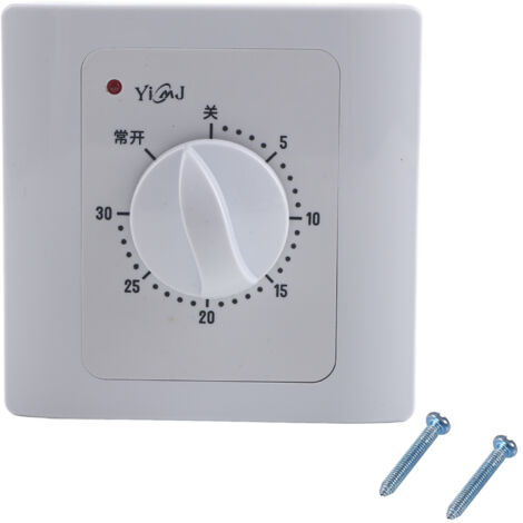 1Pc AC 220V 10A 30Min Electric Time Countdown Digital Time Plug Timer Switch Control Socket (1/5)
