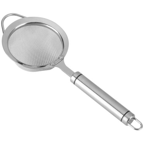 Stainless Steel Fried Food Oil Filter 30 Fine Mesh Strainer Colander Kitchen Gadget (1/5)