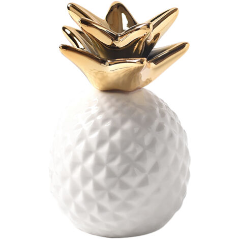 Ceramic Pineapple Piggy Bank Cute Piggy Bank Ornaments Pineapple Money Box Home Decor (1/5)