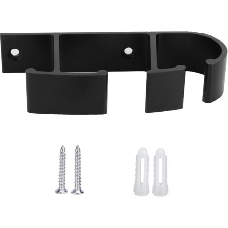 Black Washstand Wall Mounted Washbasin Rack Hook Holder Bathroom Toilet Accessory (1/5)