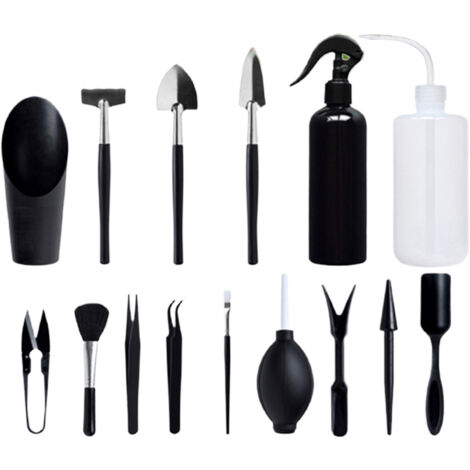 15PCS Heavy Duty Garden Tools Mini Gardening Hand Tools Set Gardening Tool Set Gardening Gifts