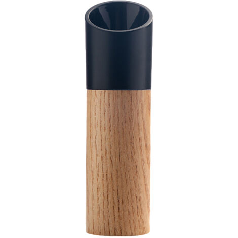 Wooden Salt Pepper Grinder Hand Movement Wood Pepper Mill with Ceramic Grinding Cord Kitchen Grinding Tools