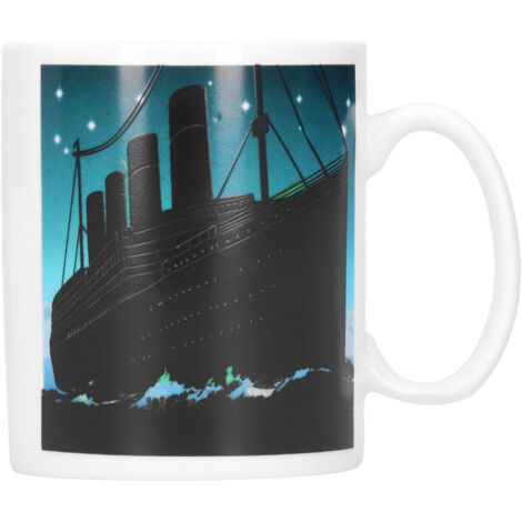 Ceramic Coffee Mug Heat‑Sensitive Color Changing Cup Hot Tea Milk Drinkware for Home Office (1/5)