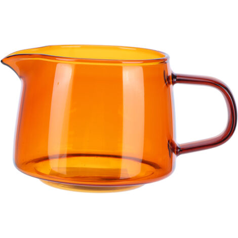 300ml Coffee Cup High Borosilicate Glass Sharing Mug Drinkware Coffee AccessoriesAmber Color (1/5)