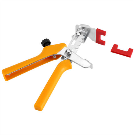 1pc Floor Pliers Tiling Locator Tile Leveling System Ceramic Tiles Installation Tool(Yellow) (1/5)