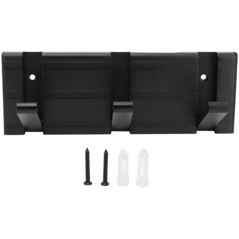 Balck Originality Hook Coat Hook Concealed Row Hanger for Home Doorway Living Room (1/5)
