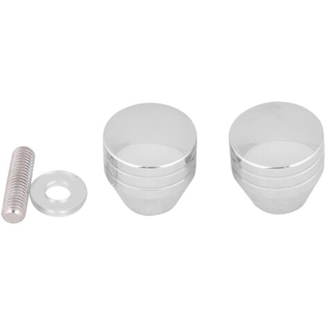 Aluminum Alloy Chrome plated Pull Handle Knob for Home Bathroom Shower Glass Door Hardware 2 (1/5)