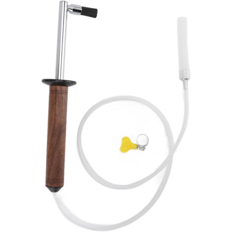 Coffee Machine Cleaning Brush High Temperature Resistance Wood Handle Replaceable Coffee Machine Steam Cleaning Tool (1/5)