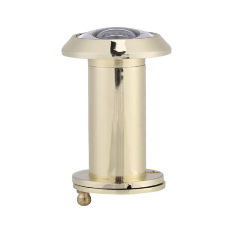 Home Security Optical Glass Wide Angle Door Viewer Door Scope Viewer (Gold) (1/5)