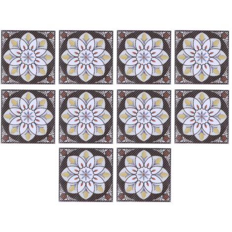 20PCS Self Adhesive Tile Diagonal Sticker Waterproof Tile Floor Wall Stickers Floor Decals (1/5)