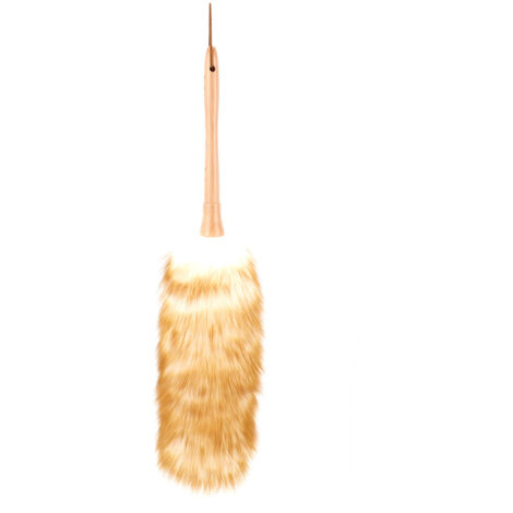 Household Cleaning Tool Soft Lambs Wool Duster Dust Cleaner No Electrostatic Duster (1/5)