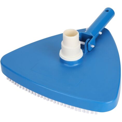 Portable Weighted Triangular Shape Swimming Pool Vacuum Head Brush Cleaning Tool Accessories (1/5)