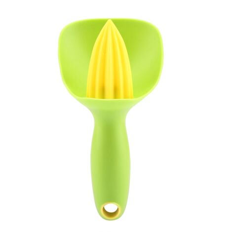 Ergonomic Manual Mini Lemon Squeezer Juicer for Lime Orange (Green) (1/5)