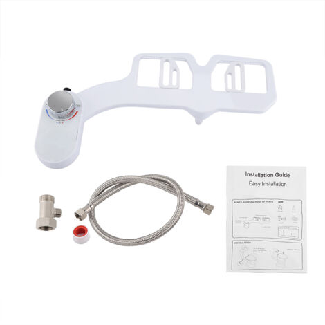 Single Cold Water Single Spray Non Electric Hygiene Bidet Water Wash Toilet Attachment(North American 15/16in ) (1/5)