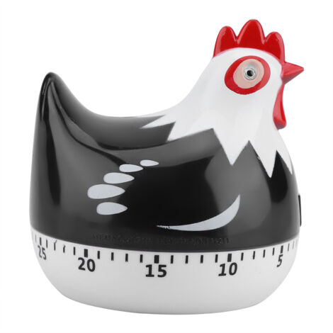 Chicken Pattern Countdown Kitchen Timer Reminder for Cooking Baking (1/5)