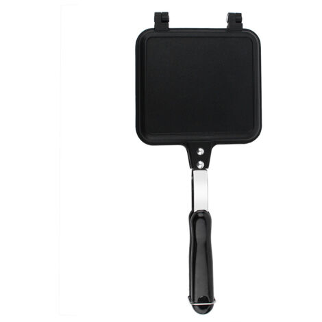 Dual sided Non stick Frying Pan Waffle Maker for Cake Toast Sandwich (1/5)
