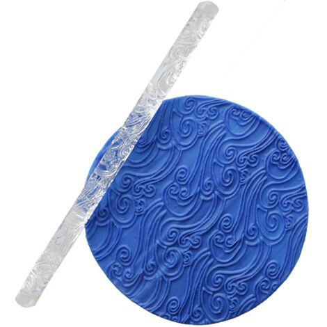 High Quality Acrylic Rolling Pin Pastry Rolling Pin Fondant Plasticine Roller DIY Cake 28 (1/4)